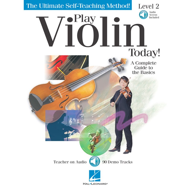 Hal Leonard HL00701320 Play Violin Today! Level 2 with CD